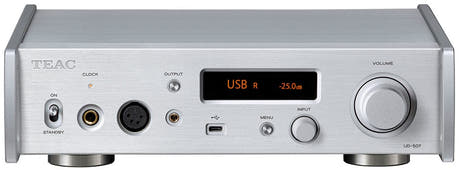 DAC USB/amplificador de auriculares/preamplificador TEAC UD-507 Silver