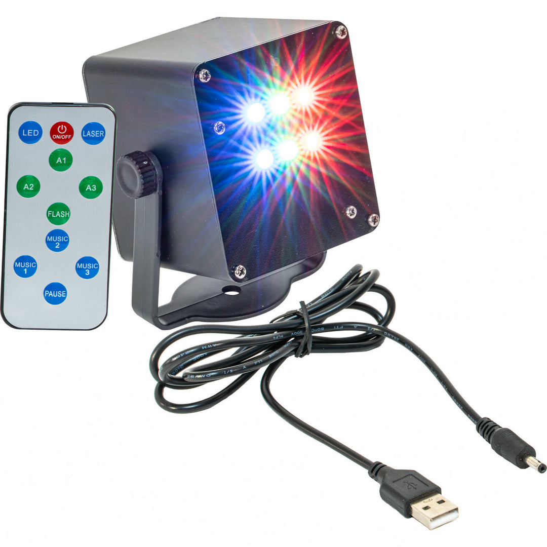 TinyLED Lámpara de batería con efecto Strobe