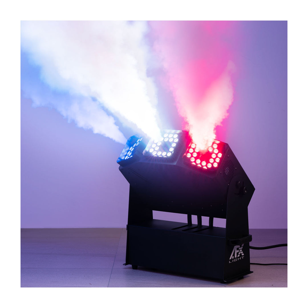AFX TRILED-FOG3000 Máquina de niebla CON 3 BOQUILLAS