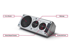 Pioneer TS-X40SXT altavoces retro de 3 vías para bandeja trasera – 100W máx., 13 cm