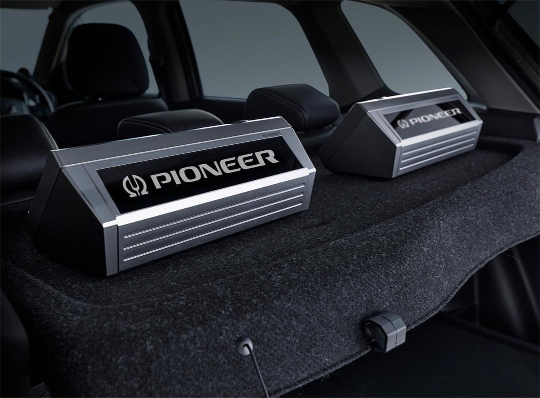 Pioneer TS-X40SXT altavoces retro de 3 vías para bandeja trasera – 100W máx., 13 cm