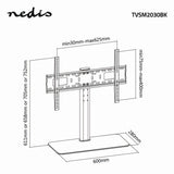TV Tripod Fixed w. 4 Height Positions (32-65", 45kg)