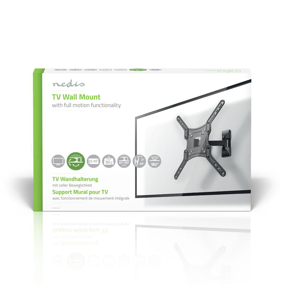 TV Fully Movable Suspension with 2 Pivot Points (23-55", 30kg)