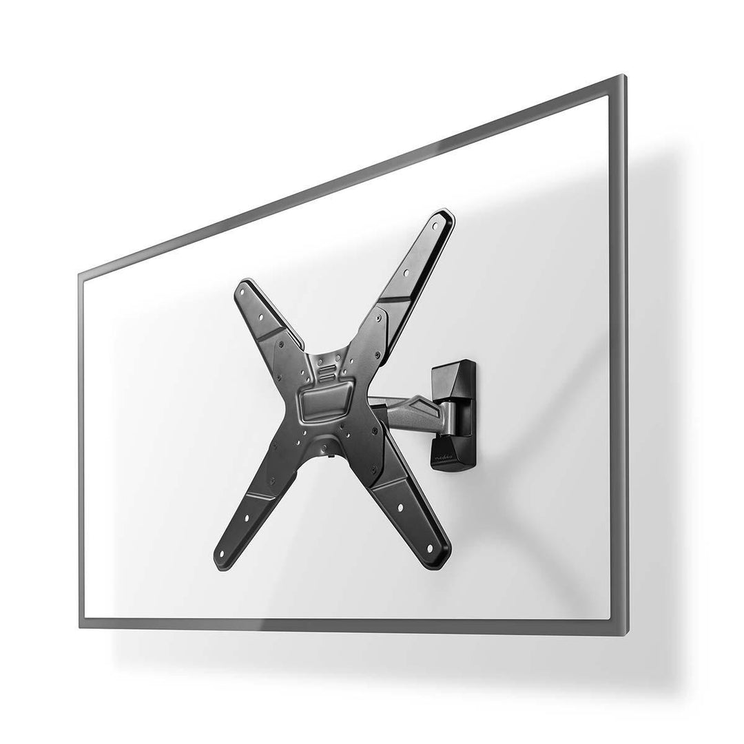 Soporte de Pared para TV Totalmente Ajustable 26-42 " 30 kg Plata/Negro