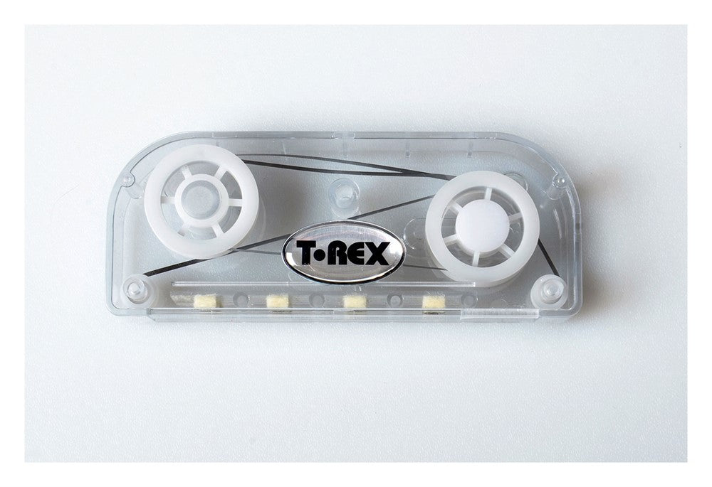 T-Rex cartucho de cinta plateado