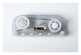 T-Rex cartucho de cinta plateado