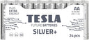 Tesla Silver+ AA Alkaline Baterías (24 uds)