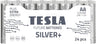 Tesla Silver+ AA Alkaline Baterías (24 uds)