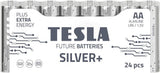 Tesla Silver+ AA Alkaline Baterías (48 uds)