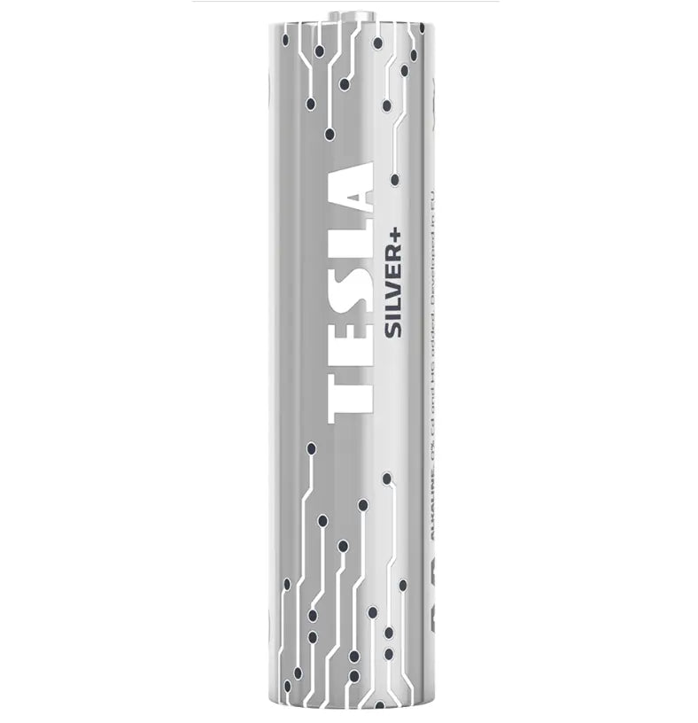 Pilas alcalinas Tesla Silver+ AAA (24 uds.)