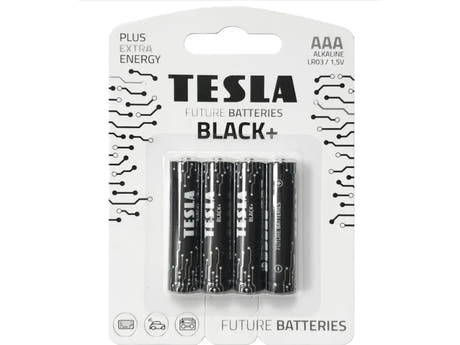 Tesla Black+ AAA Pilas (4 uds)