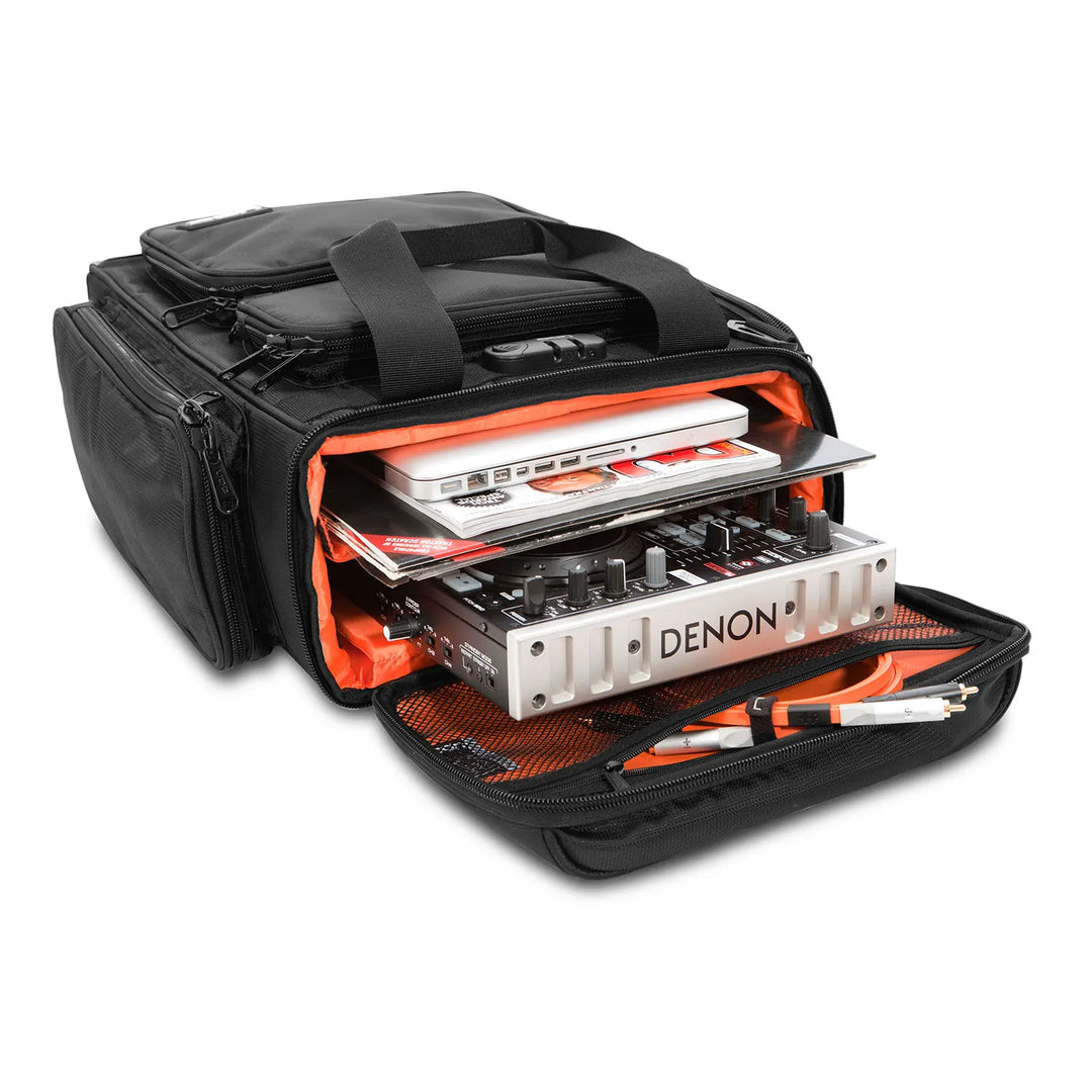 UDG Ultimate ProducerBag Large - Negro / interior naranja