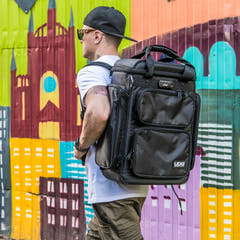 UDG Ultimate ProducerBag Large - Negro / interior naranja