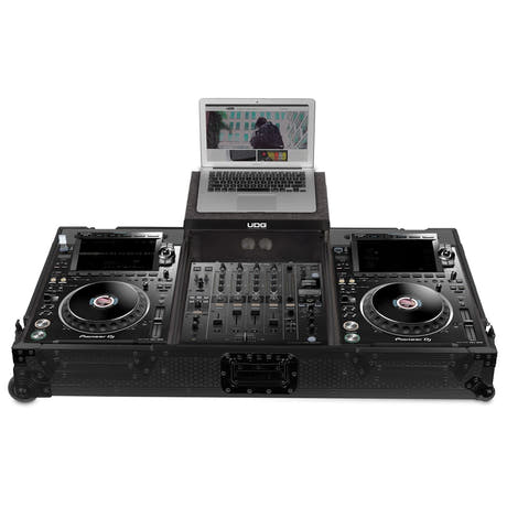 UDG Ultimate Flight Case Set Pioneer CDJ-3000/900NXS2 Negro Plus (L&W)
