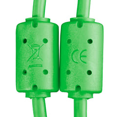 UDG Ultimate Audio Cable USB 2.0 C-B Verde Recto 1,5m