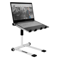 UDG Ultimate Stand para portátil ajustable en altura blanco