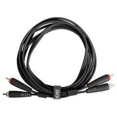 UDG Ultimate Audio Cable Set RCA - RCA Negro Recto 3m