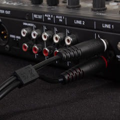 UDG Ultimate Audio Cable Set RCA - RCA Negro Recto 3m