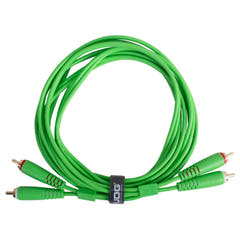 UDG Ultimate Audio Cable Set RCA - RCA Verde Recto 3m