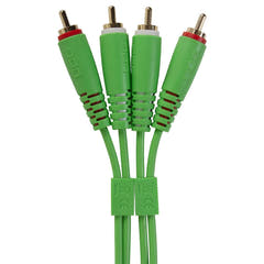 UDG Ultimate Audio Cable Set RCA - RCA Verde Recto 3m