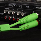 UDG Ultimate Audio Cable Set RCA - RCA Verde Recto 3m