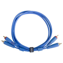 UDG Ultimate Audio Cable Set RCA - RCA Azul Recto 1,5m