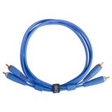 UDG Ultimate Audio Cable Set RCA - RCA Azul Recto 1,5m