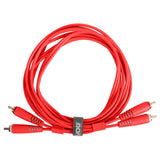 UDG Ultimate Audio Cable Set RCA - RCA Rojo Recto 3m