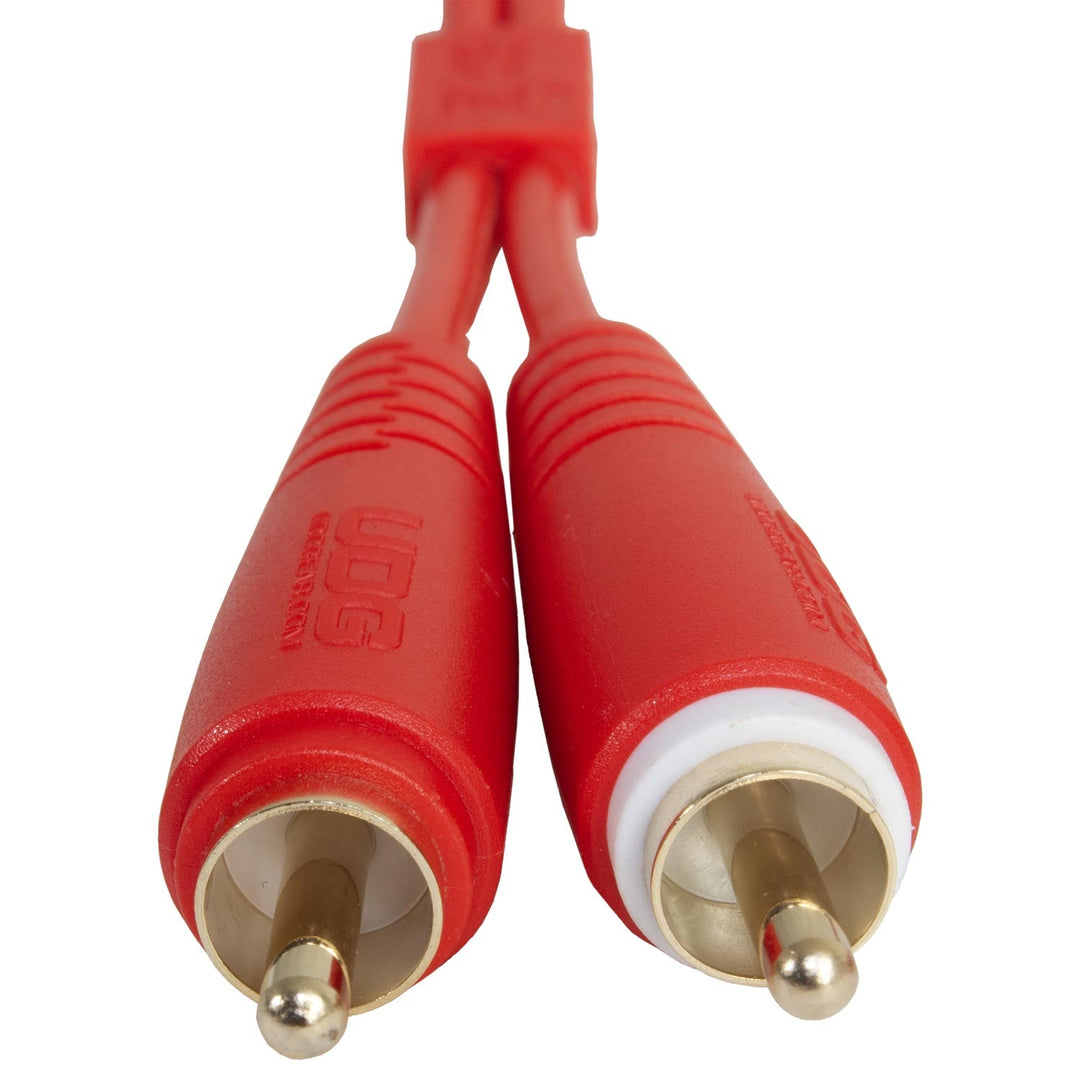 UDG Ultimate Audio Cable Set RCA - RCA Rojo Recto 3m