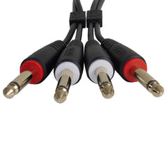 UDG Ultimate audio Cable Set 1/4'' Jack-1/4'' Jack Negro Straight 3m