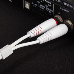 UDG Ultimate audio Cable Set 1/4'' Jack-1/4'' Jack Blanco Straight 1,5m