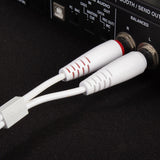 UDG Ultimate audio Cable Set 1/4'' Jack-1/4'' Jack Blanco Straight 1,5m