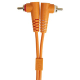UDG Ultimate audio Cable Set RCA Straight-RCA Angled Naranja 3m