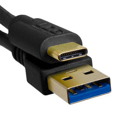 UDG Ultimate Cable USB 3.2 C-A negra recta 1,5m