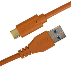 UDG Ultimate Cable USB 3.2 C-A Naranja Recto 1,5m