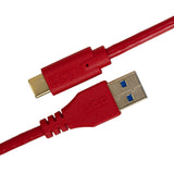UDG Ultimate Cable USB 3.2 C-A roja recta 1,5m