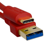 UDG Ultimate Cable USB 3.2 C-A roja recta 1,5m
