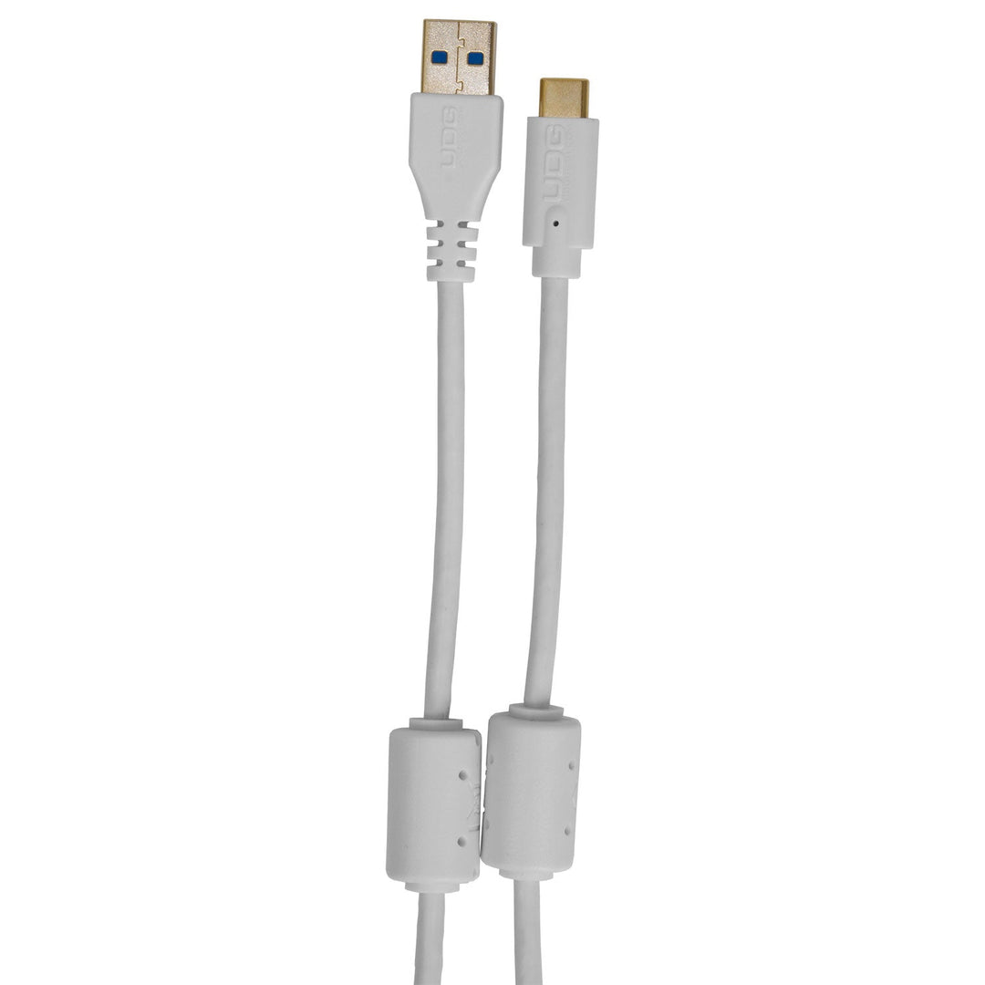 UDG Ultimate Cable USB 3.2 C-A blanca recta 1,5m