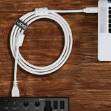 UDG Ultimate Cable USB 3.2 C-A blanca recta 1,5m