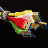 UDG Ultimate Cable USB 3.2 C-A blanca recta 1,5m