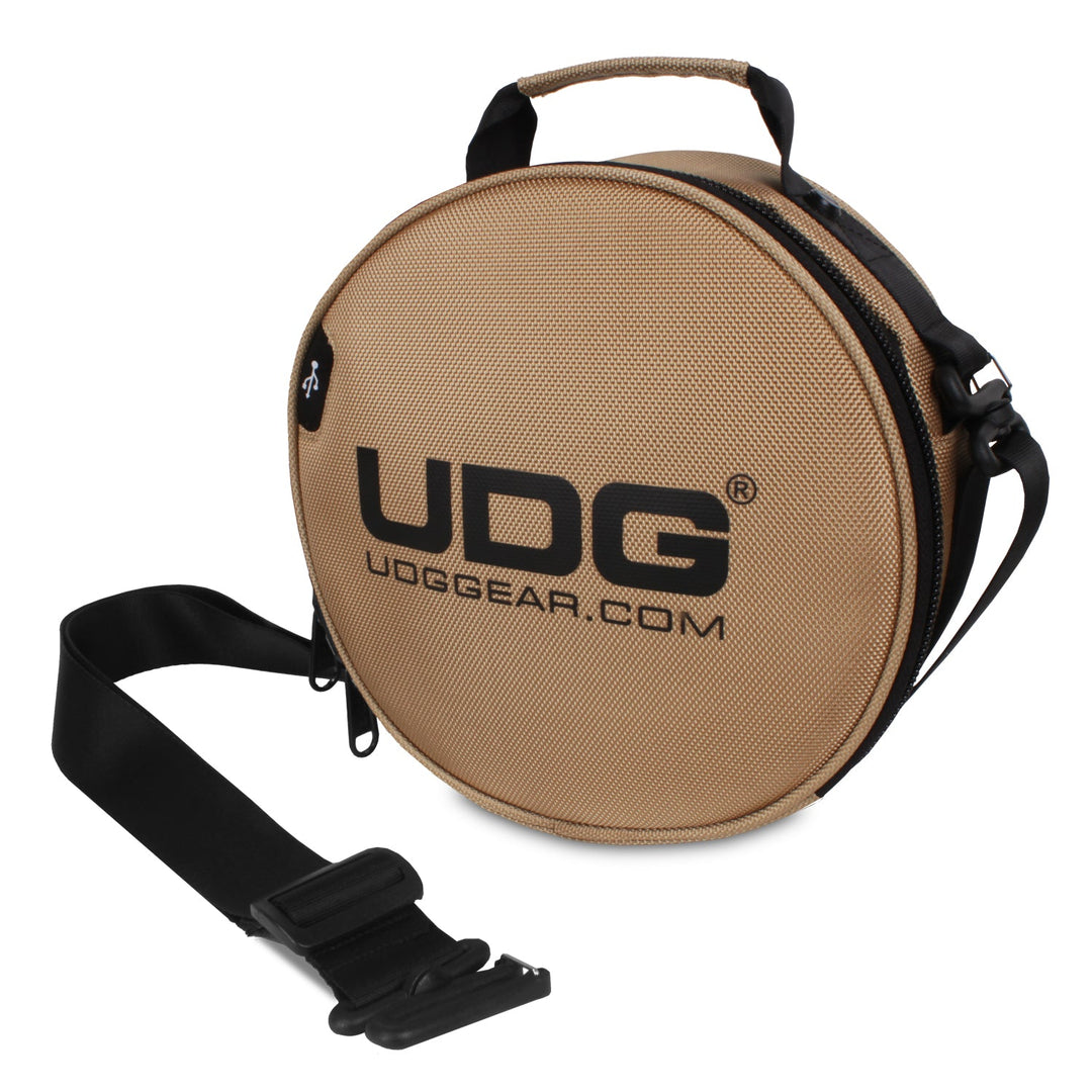 UDG Ultimate DIGI Bolsa para auriculares dorada