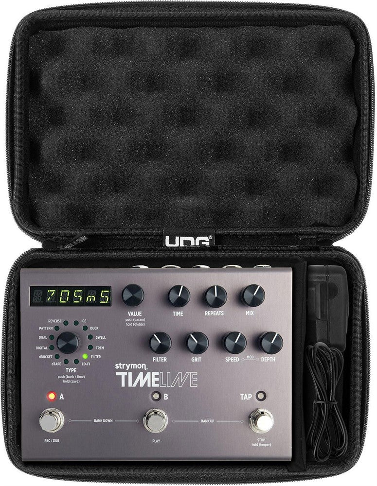 Estuche rígido UDG Creator para pedales Strymon Black