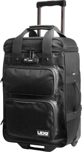 UDG Ultimate Mochila con trolley para productores Deluxe Negro Naranja