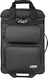 UDG Ultimate Mochila con trolley para productores Deluxe Negro Naranja