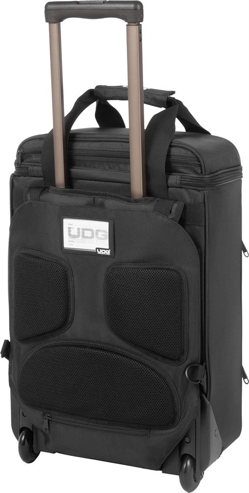 UDG Ultimate Mochila con trolley para productores Deluxe Negro Naranja