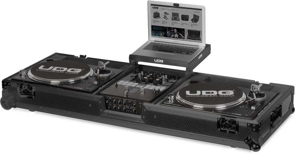 UDG Ultimate Estuche de transporte Set PLX9/SL1200 Negro MK2 Plus (L&W)