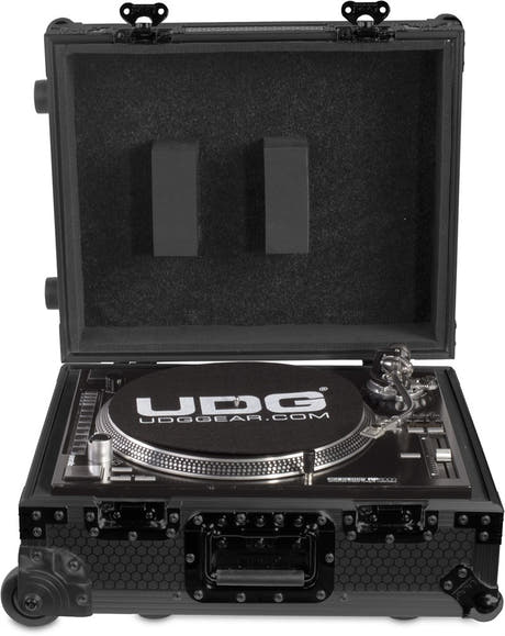 UDG Ultimate Estuche de transporte Multi Turntable Negro MK2 Plus (T&W)