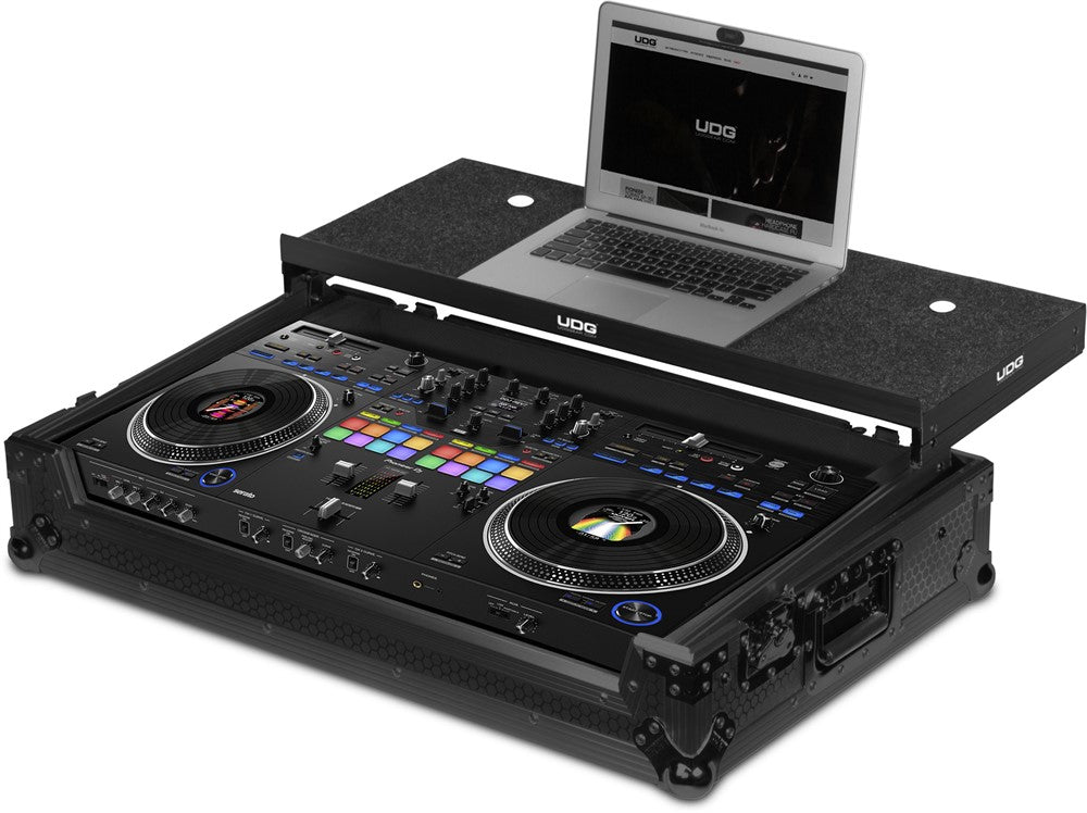 UDG Ultimate Estuche de transporte Pioneer DDJ-REV7 Negro Plus (L&W)