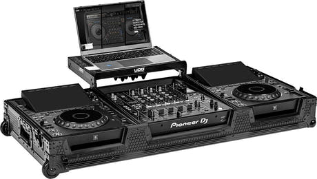 UDG Ultimate Estuche de transporte Set AlphaTheta CDJ-3000X/DJM-A9 Negro Plus (L&W)