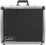 UDG Ultimate Estuche de transporte con espuma ajustable Multi Format Turntable Plateado